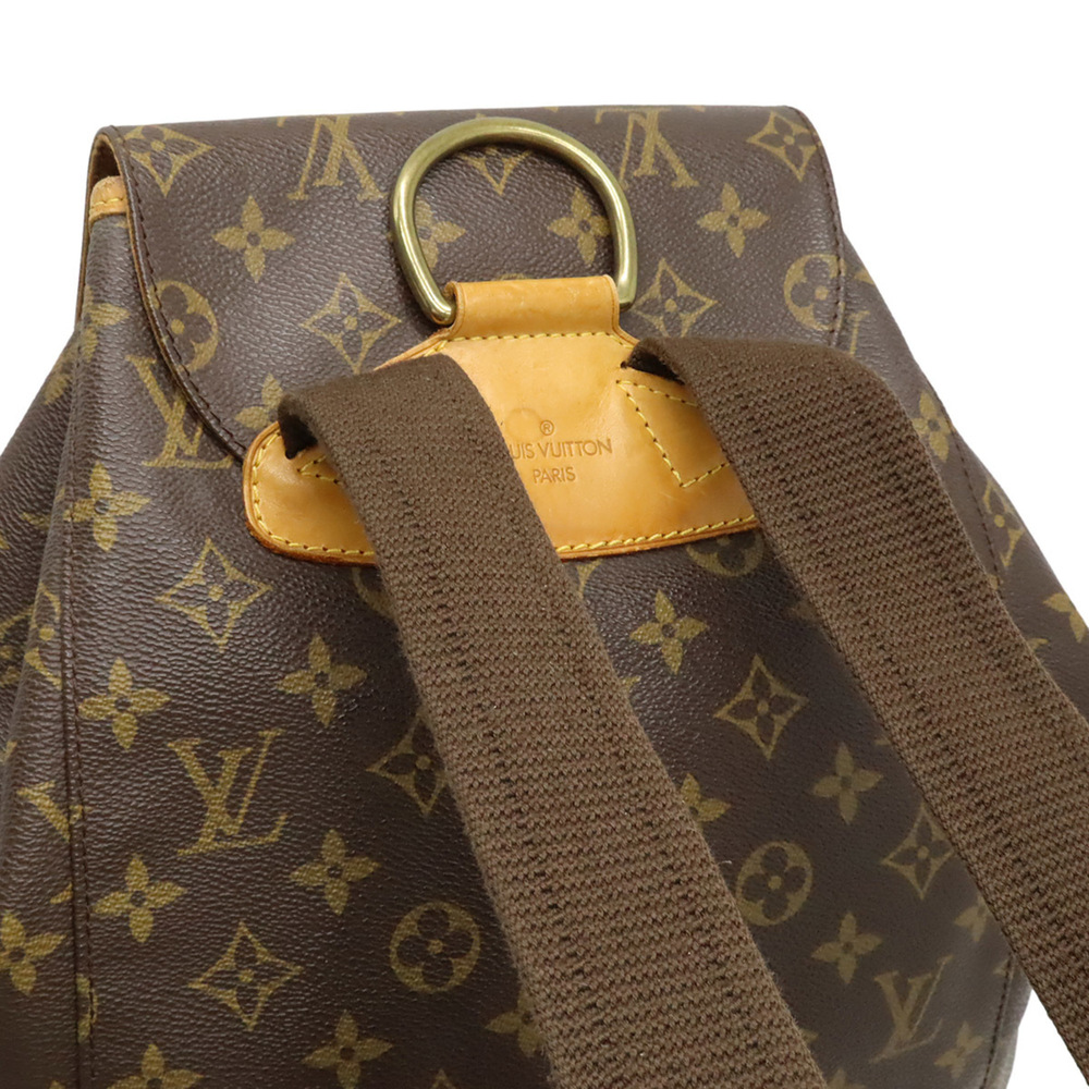 LOUIS VUITTON Authentic Brown Monogram Backpack - Picture 5 of 9